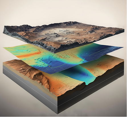Geoscience 3D model